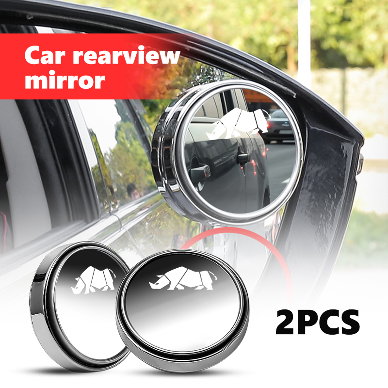 Car Blind Spot Mirror - กระจกมองหลังรถยนต์กระจกวงกลมขนาดเล็กมุมกว้างสำหรับซูซูกิ วิทาร่า สวิฟท์ แกรนด์ วิทาร่า เดลิก้า
