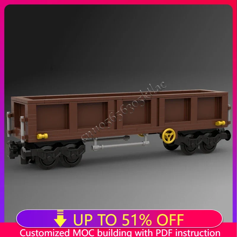 Car Accessories Gift Ideas - ชุดตัวต่อรถไฟถังน้ำมัน 141 ชิ้น รุ่นใหม่ ของเล่นเด็ก สร้างสรรค์