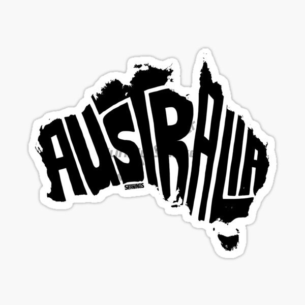 Car Accessories Australia - AUS ออสเตรเลียธงชาติแผนที่จิงโจ้สัญลักษณ์สร้างสรรค์ PVC สติ๊กเกอร์ติดรถยนต์อุปกรณ์ตกแต่งรูปลอก
