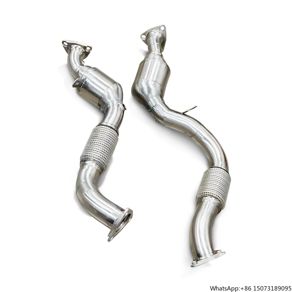 Car Accessories Racing - อุปกรณ์เสริมรถยนต์สแตนเลสสตีลสำหรับรถยนต์สมรรถนะสูง เหมาะสำหรับ 957 3.6/4.8T 2006-2010 ท่อไอเสียรถยนต์