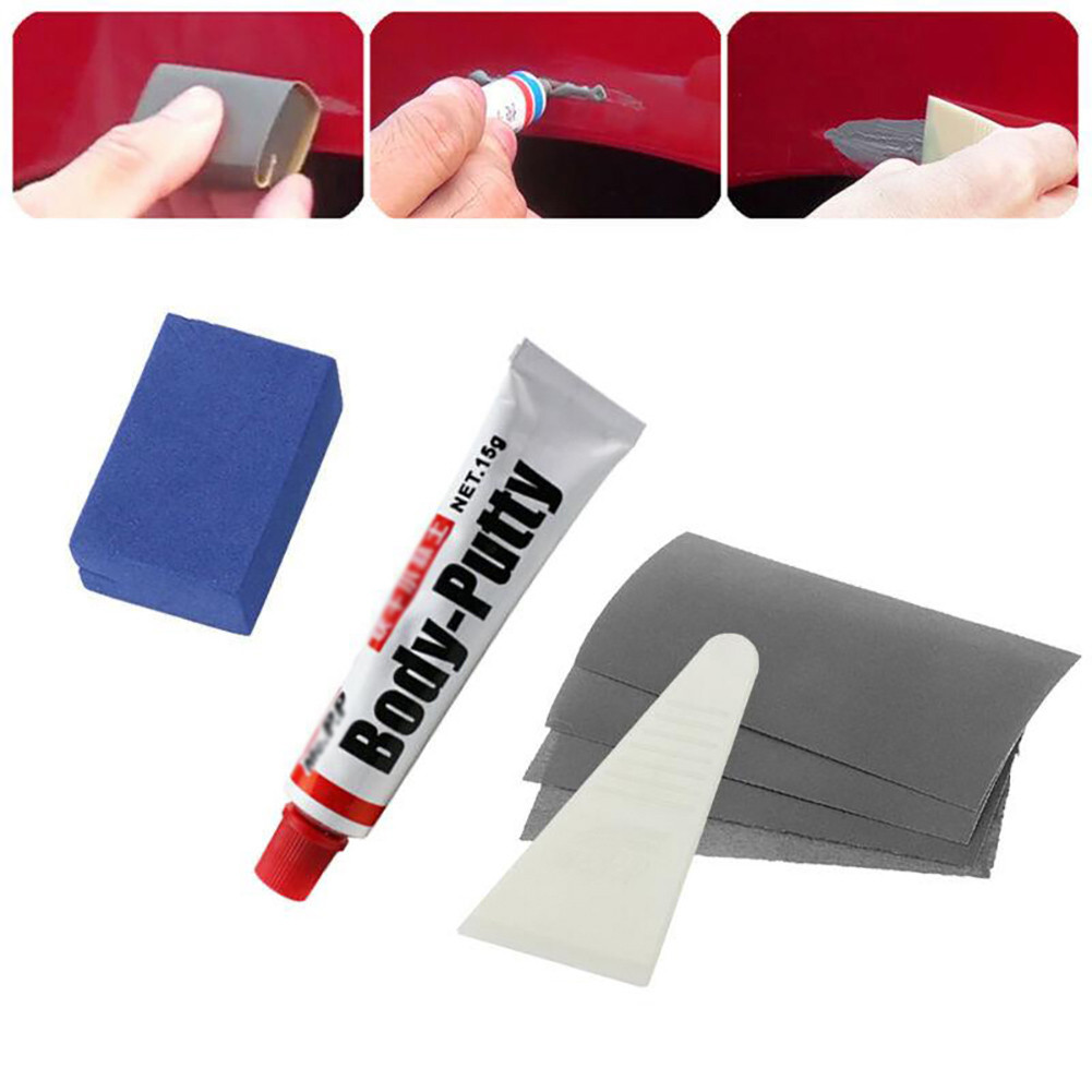 Car Accessories Online - ชุดเครื่องมือซ่อมรอยบุบสำหรับตัวถังรถ15ก. ชุดเครื่องมือซ่อมรอยบุบแบบใหม่พร้อมมีดโกนคุณภาพสูงทนทานใช้งานได้จริง
