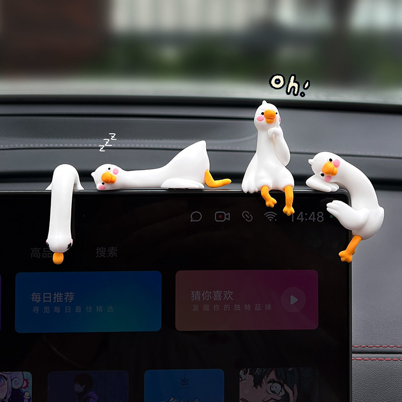Car Accessories Gift Ideas - △ ของตกแต่งเรซิ่นรูปสัตว์การ์ตูน สำหรับโต๊ะทำงาน คอนโซลรถยนต์ จอทีวี ไอเดียของขวัญ