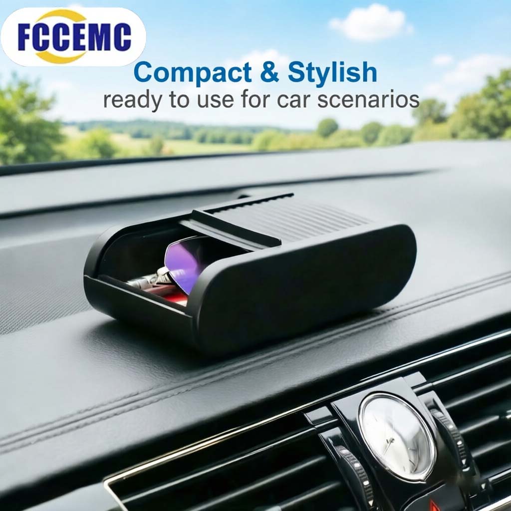 Car Accessories For Dashboard - กล่องเก็บของในรถยนต์แบบดึงออกได้ ติดตั้งง่ายด้วยกาวในตัว สำหรับแว่นตา กุญแจ เหรียญ บัตร