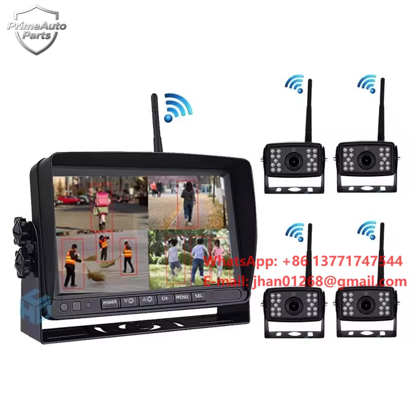 Rear Camera For Car - ระบบกล้องมองหลังไร้สาย 720P สำหรับรถบ้าน รถบรรทุก รถพ่วง พร้อมจอ