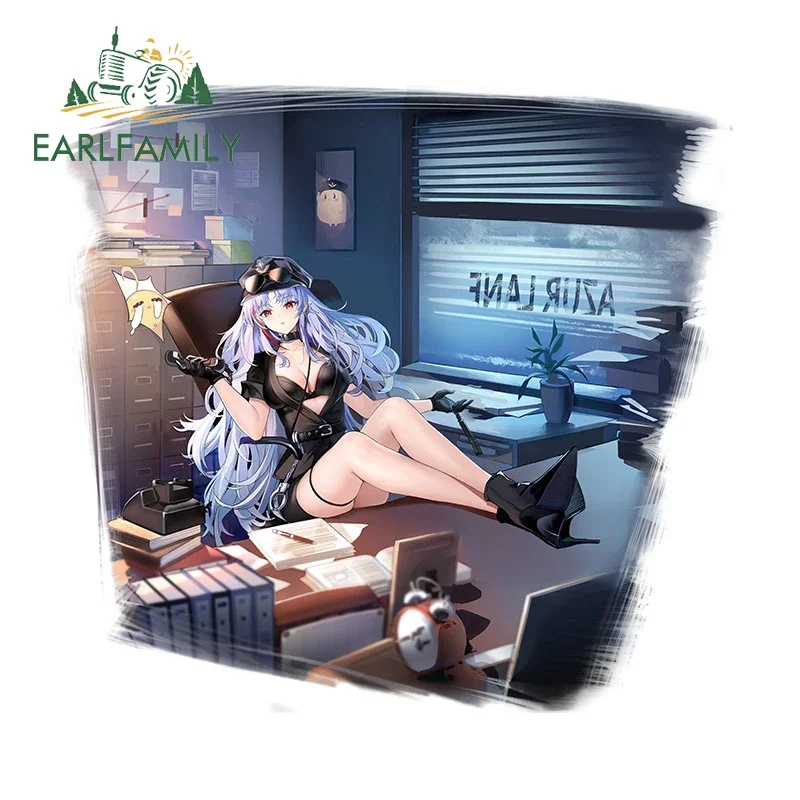 Car Accessories Edinburgh - EARLFAMILY 13ซม.X 12.2ซม.HMS Edinburghรถอุปกรณ์เสริมสติกเกอร์Camperรถจักรยานยนต์ไวนิลรถWrap Decalกระดานโต้คลื่นWindows Decals