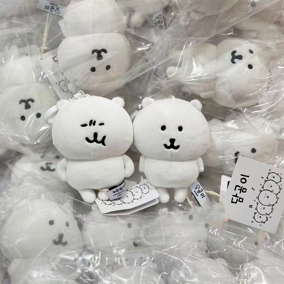 Car Accessories Gift Ideas - พวงกุญแจตุ๊กตาหมีการ์ตูนน่ารัก 2 แบบ ของตกแต่งน่ารักสำหรับกระเป๋า เป้สะพายหลัง กุญแจรถ