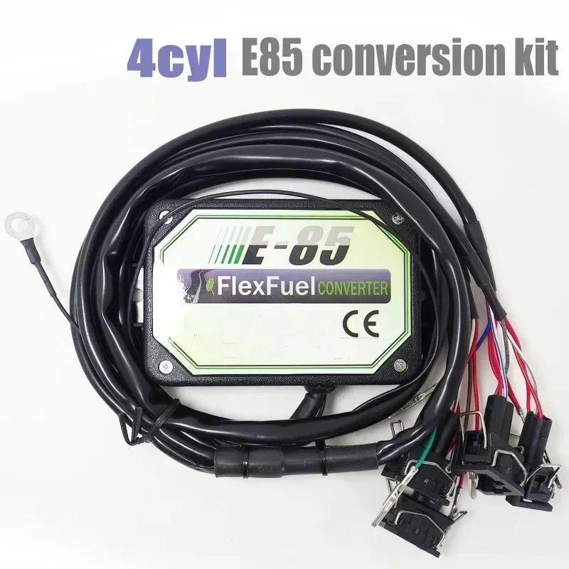 Car Accessories Online - ชุดแปลงเชื้อเพลิงแบบ E85 สำหรับเครื่องยนต์ 4 สูบ พร้อมระบบช่วยสตาร์ทที่อากาศเย็น,