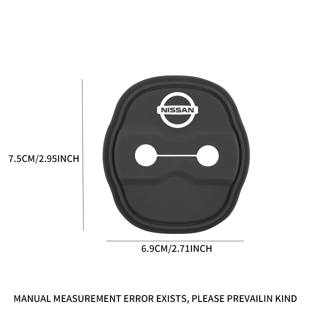 4 ชิ้น ชุดแต่งรถยนต์ ฝาครอบล็อ - Car Accessories Nissan Xtrail บทวิจารณ์และราคา