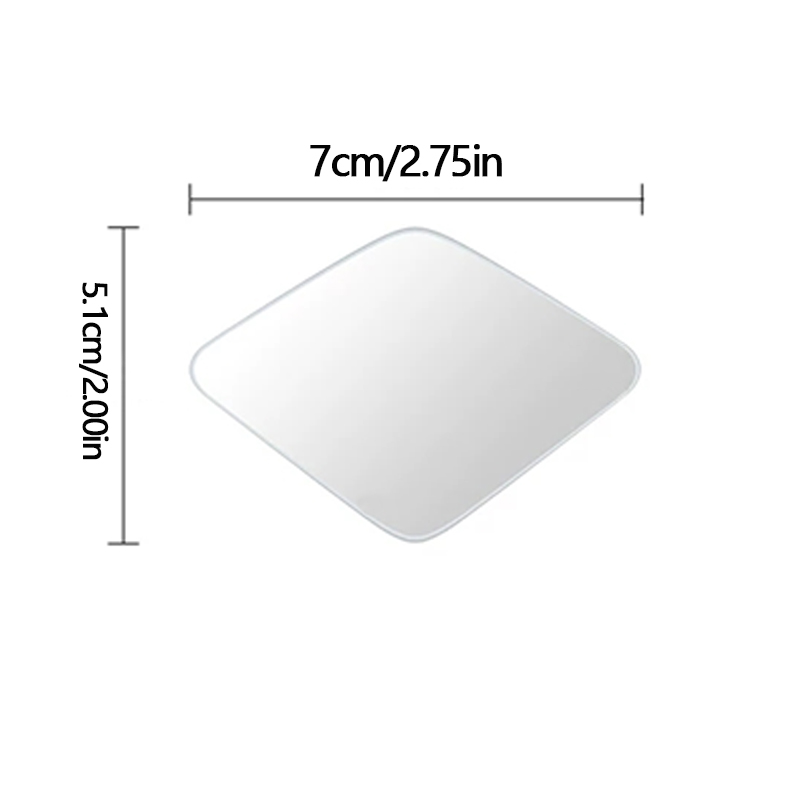 กระจกมองหลังแบบไร้กรอบทรงเพชรส - Car Blind Spot Mirror บทวิจารณ์และราคา