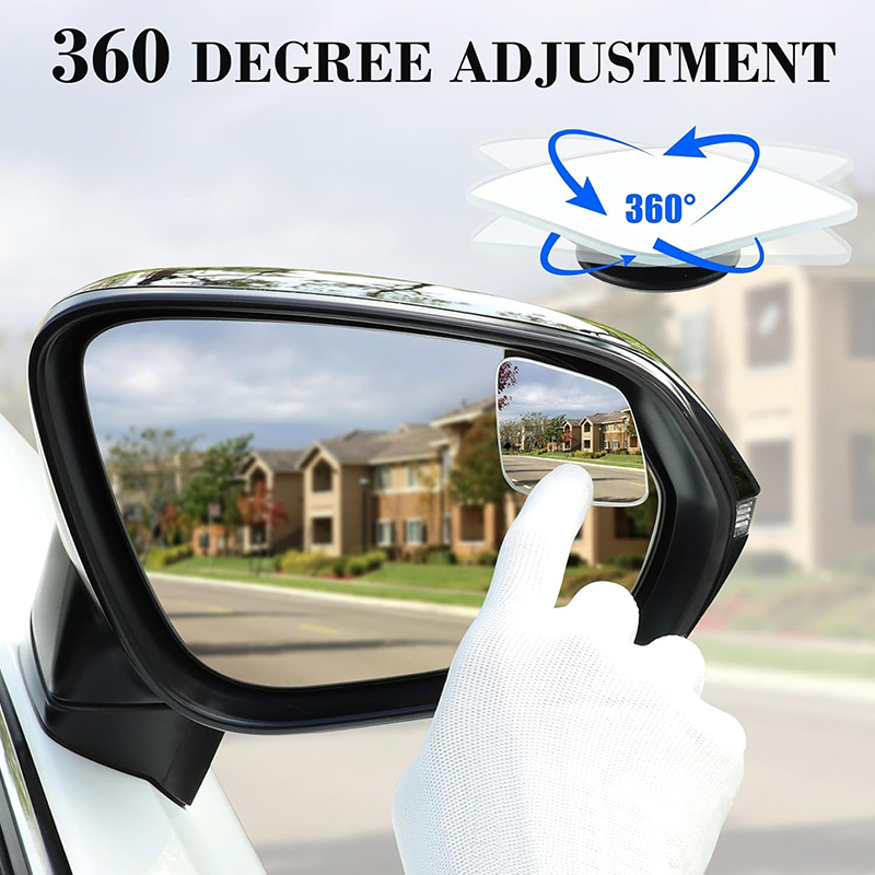 กระจกมองหลังแบบไร้กรอบทรงเพชรส - Car Blind Spot Mirror บทวิจารณ์และราคา