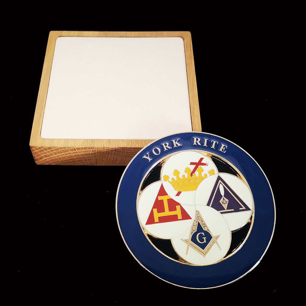 Masonic รถป้ายสัญลักษณ์ YORK R - Car Accessories York บทวิจารณ์และราคา