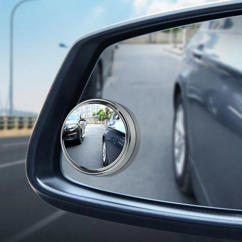 360 °   กระจกมองหลังแบบโค้งมนป - Car Blind Spot Mirror บทวิจารณ์และราคา