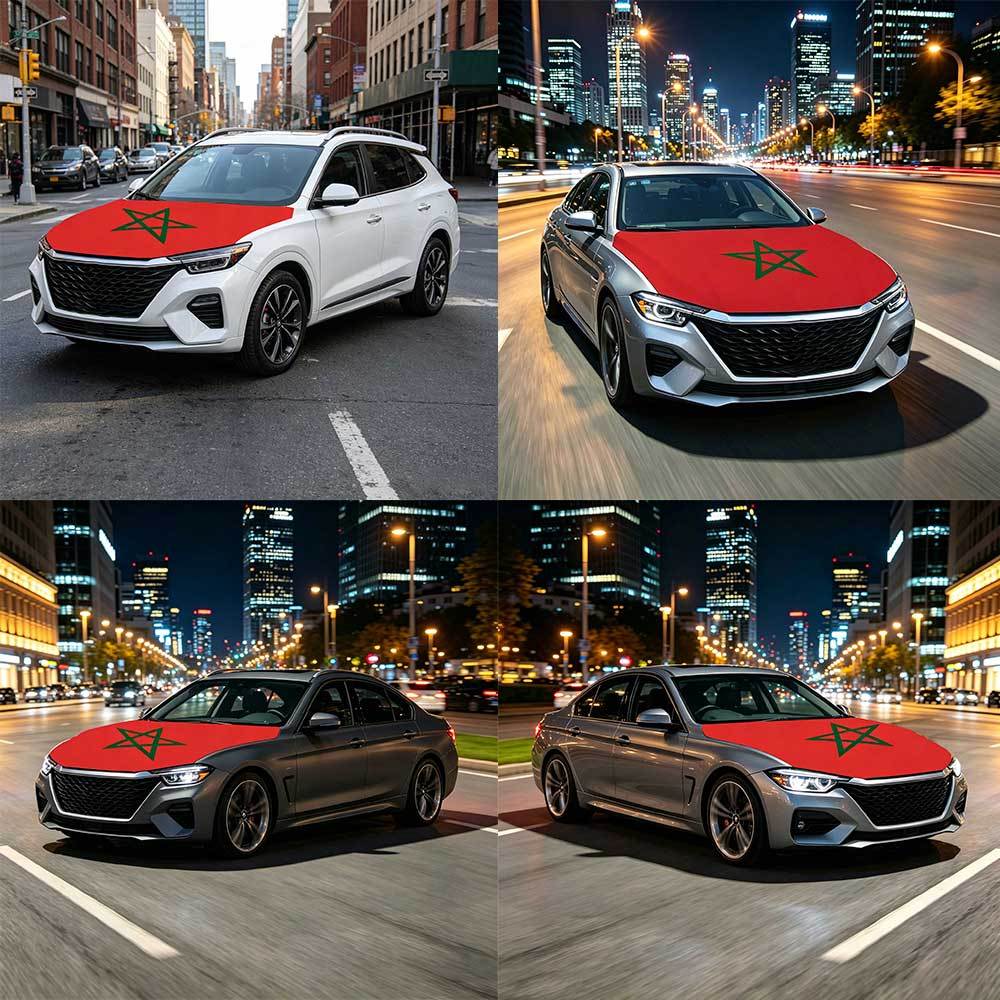 ผ้าคลุมฝากระโปรงรถยนต์ลายธงชาต - Car Accessories Banner บทวิจารณ์และราคา
