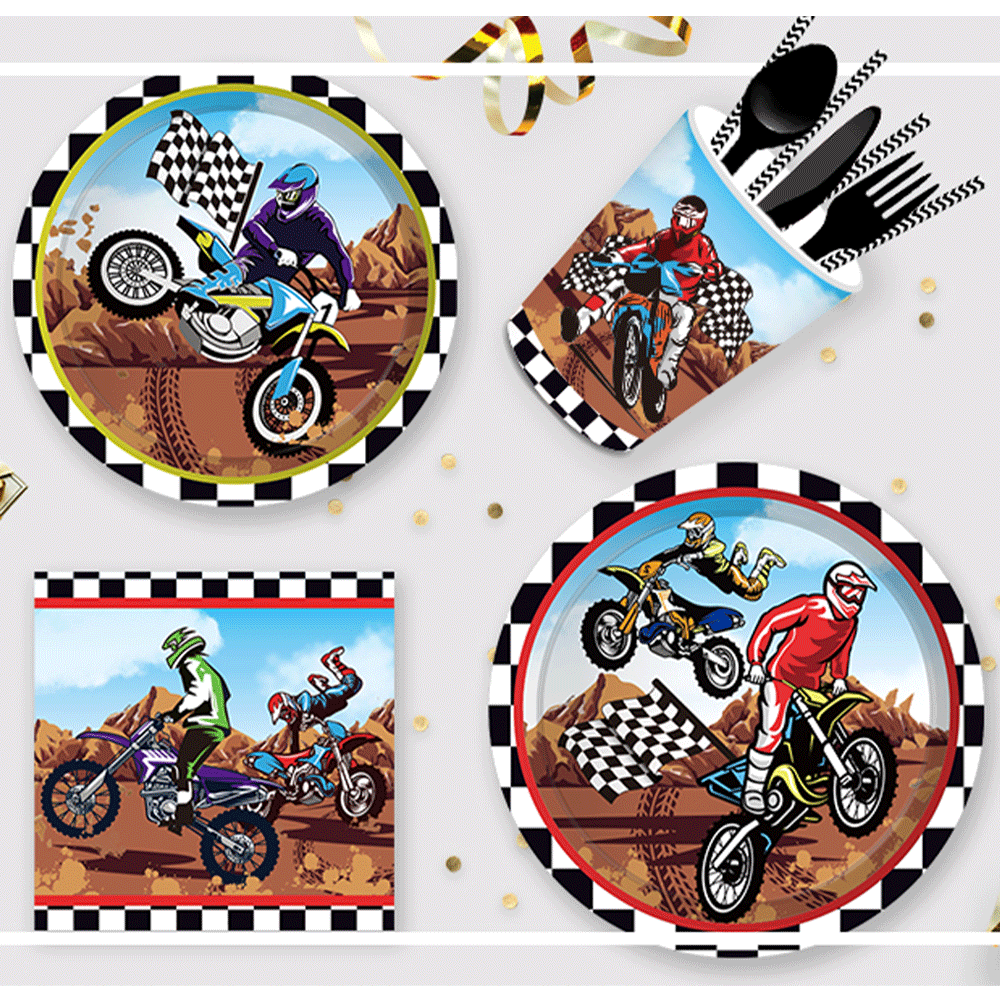 ธงป้ายสุขสันต์วันเกิดธีมมอเตอร - Car Accessories Banner บทวิจารณ์และราคา