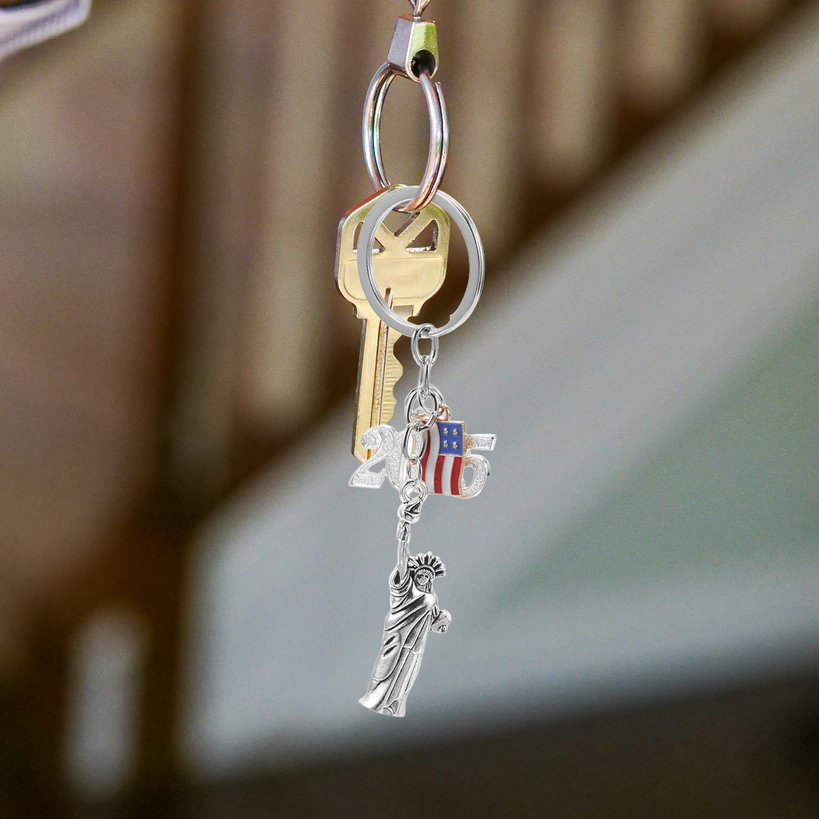 พวงกุญแจรูปเทพีเสรีภาพ จี้โลหะ - Car Accessories York บทวิจารณ์และราคา