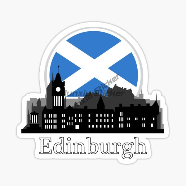 EDINBURGH SCOTLAND สติกเกอร์ติ - Car Accessories Edinburgh บทวิจารณ์และราคา