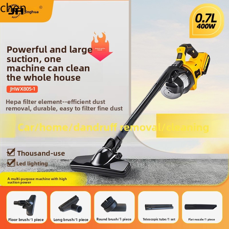 HTT ชาร์จไร้สายเครื่องดูดฝุ่นม - Car Vacuum Cleaner บทวิจารณ์และราคา