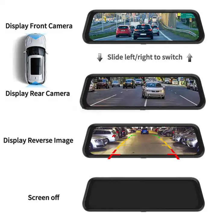 กล้องติดรถยนต์หน้าจอสัมผัสขนาด - Rear Camera For Car บทวิจารณ์และราคา