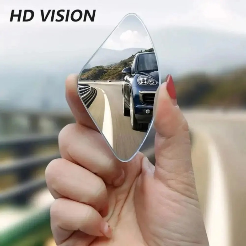 กระจกมองหลังโลหะสำหรับรถยนต์ 2 - Car Blind Spot Mirror บทวิจารณ์และราคา