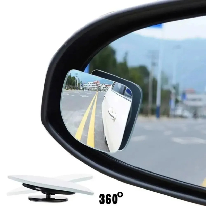 กระจกมองหลังโลหะสำหรับรถยนต์ 2 - Car Blind Spot Mirror บทวิจารณ์และราคา