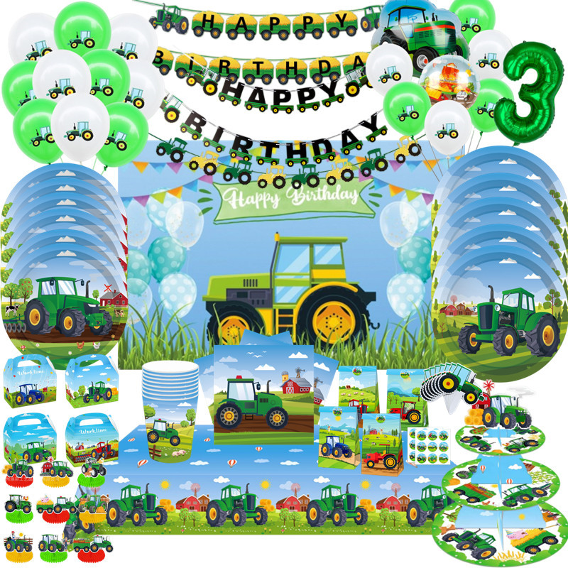 สีเขียวรถแทรกเตอร์ฟาร์ม Theme  - Car Accessories Banner บทวิจารณ์และราคา