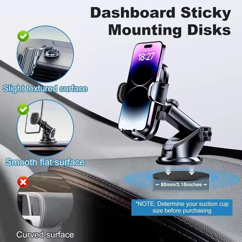 ชุดแผ่นกาวติดตั้งอเนกประสงค์สำ - Car Accessories For Dashboard บทวิจารณ์และราคา