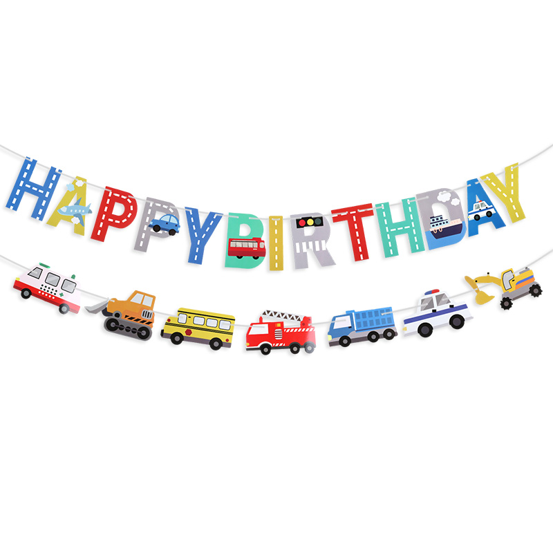 ป้ายแบนเนอร์สุขสันต์วันเกิดลาย - Car Accessories Banner บทวิจารณ์และราคา