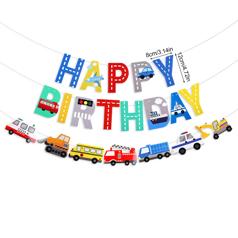 ป้ายแบนเนอร์สุขสันต์วันเกิดลาย - Car Accessories Banner บทวิจารณ์และราคา