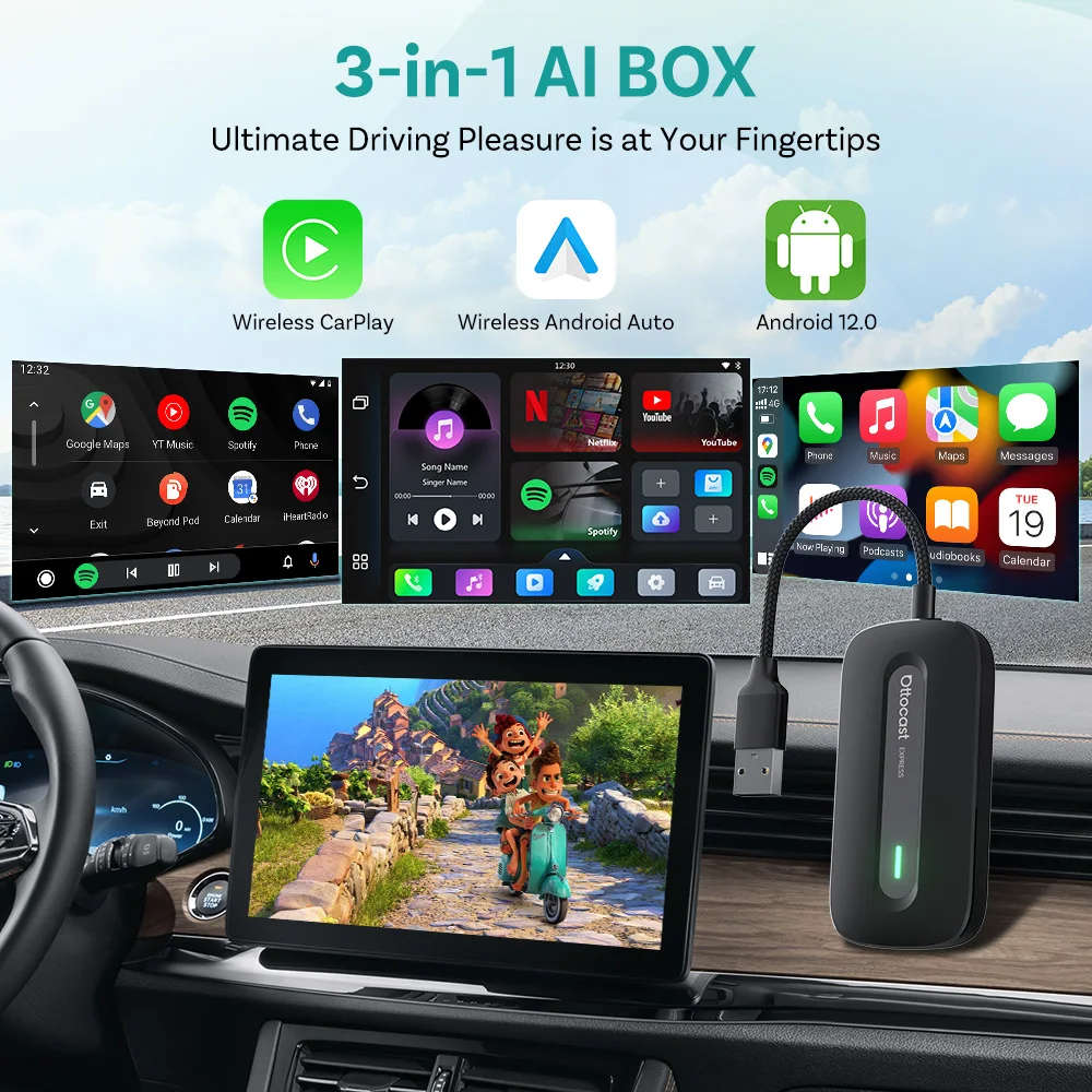 อะแดปเตอร์ OTTOCAST Play2Video - Car Accessories Youtube บทวิจารณ์และราคา