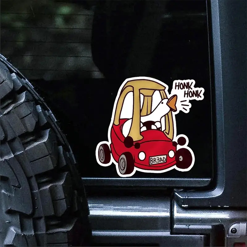 สติกเกอร์ไวนิลขนห่านติดตลกสำหร - Car Accessories Gift Ideas บทวิจารณ์และราคา
