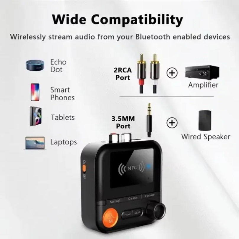 VIKEFON ใหม่ 2 ใน 1 บลูทูธ 5.2 - Car Accessories Online บทวิจารณ์และราคา