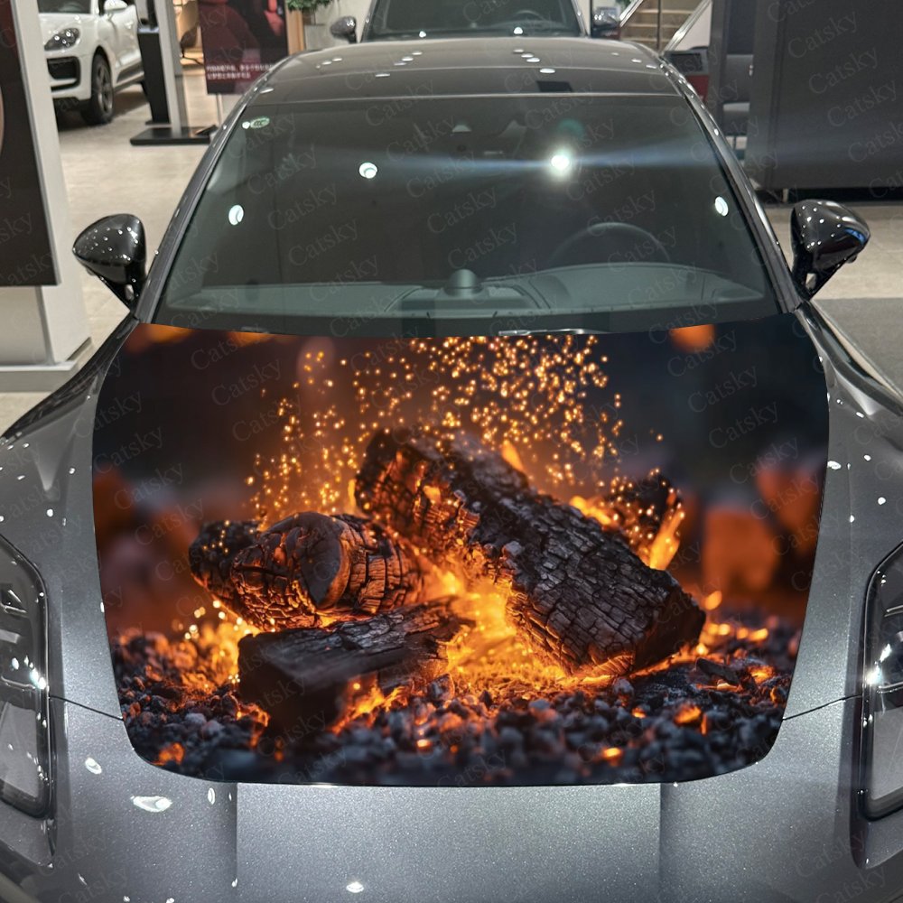 สติ๊กเกอร์ติดฝากระโปรงรถลายกอง - Car Accessories Gift Ideas บทวิจารณ์และราคา