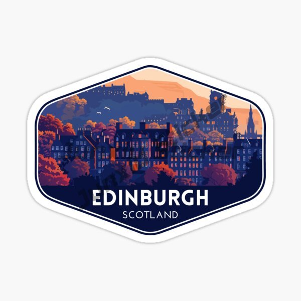 EDINBURGH SCOTLAND สติกเกอร์ติ - Car Accessories Edinburgh บทวิจารณ์และราคา