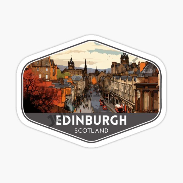 EDINBURGH SCOTLAND สติกเกอร์ติ - Car Accessories Edinburgh บทวิจารณ์และราคา