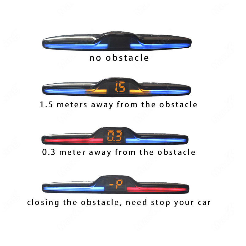 ชุดเรดาร์ถอยหลังรถยนต์ระบบเซ็น - Car Accessories Online บทวิจารณ์และราคา