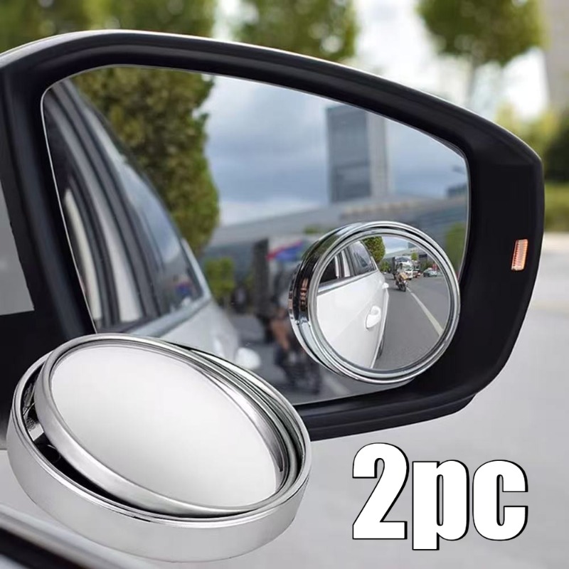กระจกมองหลังแบบโค้ง 2 ชิ้น สำห - Car Blind Spot Mirror บทวิจารณ์และราคา