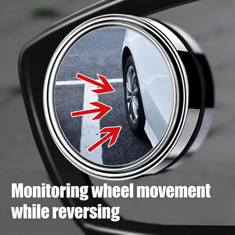 กระจกมองหลังแบบโค้ง 2 ชิ้น สำห - Car Blind Spot Mirror บทวิจารณ์และราคา