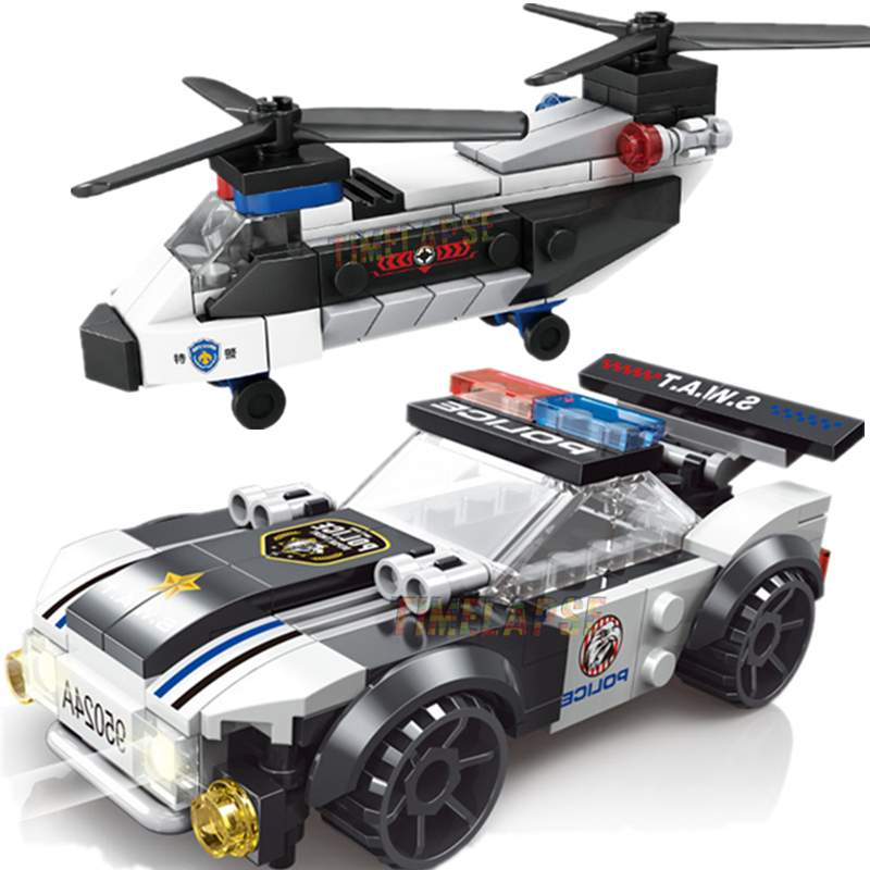 ใหม่ DIY MOC City Plane SWAT S - Car Accessories Gift Ideas บทวิจารณ์และราคา