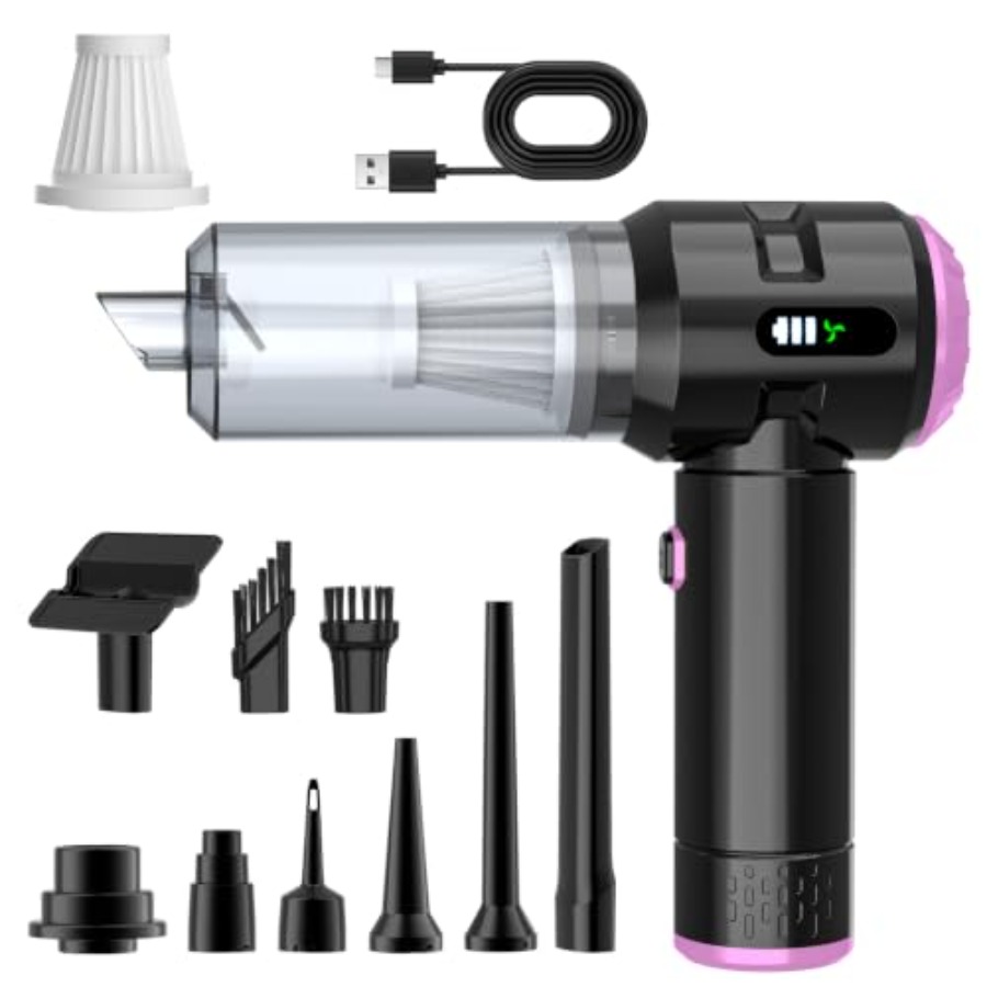 เครื่องดูดฝุ่นแบบมือถือสำหรับร - Car Vacuum Cleaner บทวิจารณ์และราคา