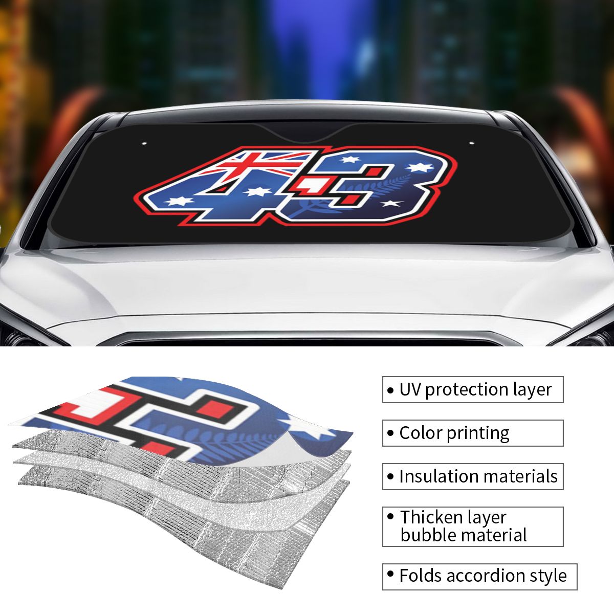 แจ็ค มิลเลอร์ หมายเลข 43 ออสเต - Car Accessories Australia บทวิจารณ์และราคา