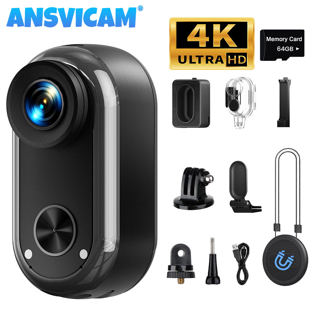 กล้องแอคชั่น ANSVICAM 4K HD Mi - Car Accessories Online บทวิจารณ์และราคา