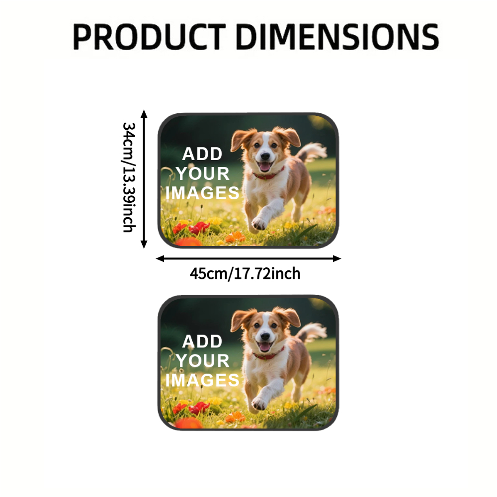 1 ชุด/2 ชุด พรมปูพื้นรถยนต์แบบ - Car Accessories For Interior บทวิจารณ์และราคา