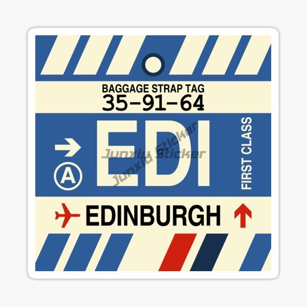 EDINBURGH SCOTLAND สติกเกอร์ติ - Car Accessories Edinburgh บทวิจารณ์และราคา