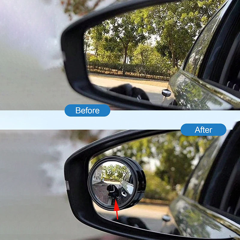 กระจกมองหลังแบบนูน 2 ชิ้น, 360 - Car Blind Spot Mirror บทวิจารณ์และราคา