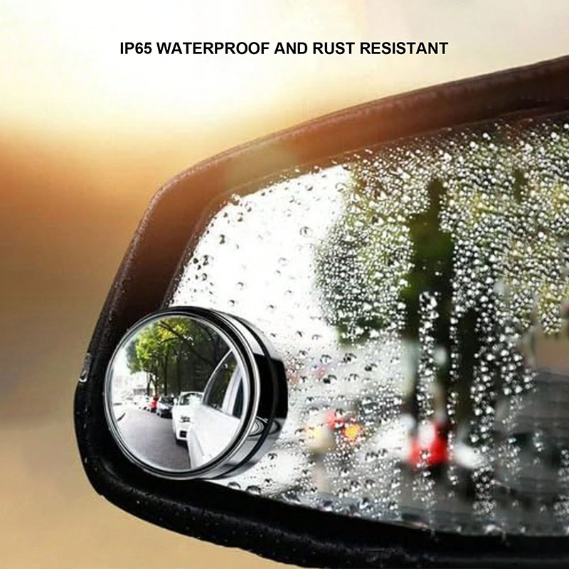 กระจกมองหลังแบบนูน 2 ชิ้น, 360 - Car Blind Spot Mirror บทวิจารณ์และราคา