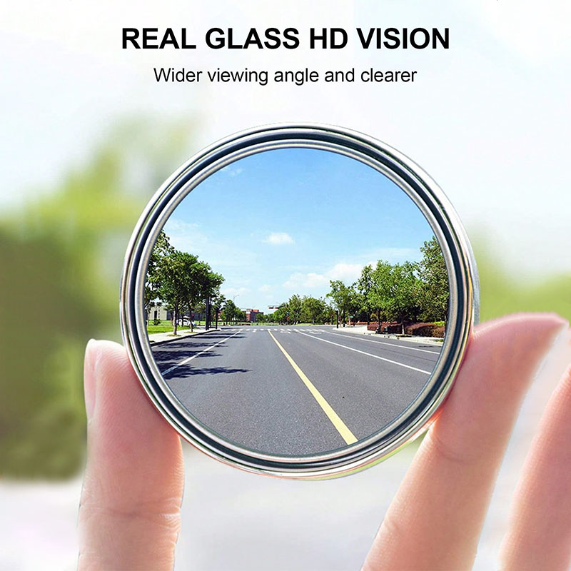 กระจกมองหลังแบบนูน 2 ชิ้น, 360 - Car Blind Spot Mirror บทวิจารณ์และราคา