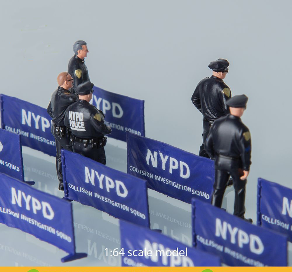 1/64 กรมตำรวจนิวยอร์ก  NYPD 1: - Car Accessories York บทวิจารณ์และราคา