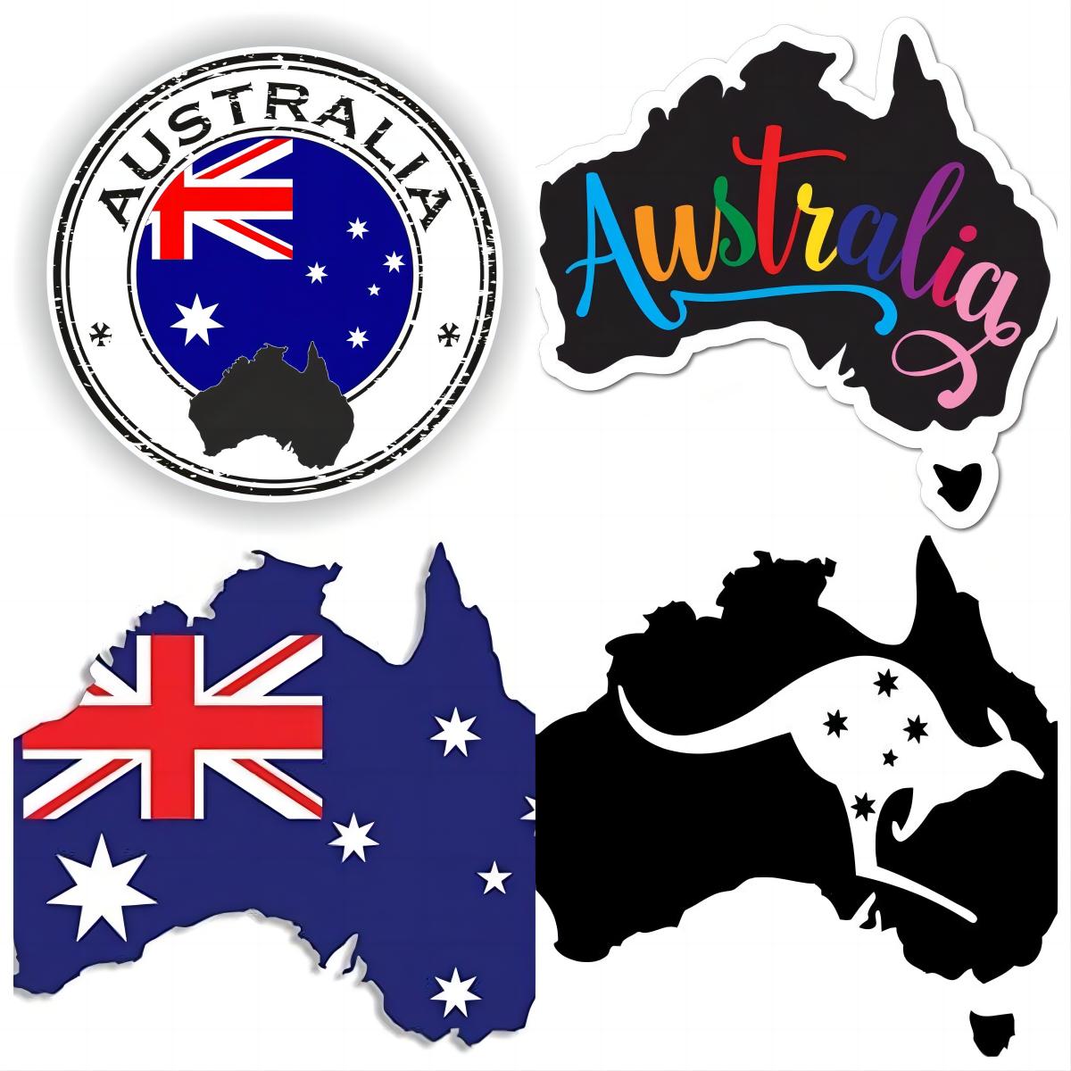 สติกเกอร์ธงชาติออสเตรเลียและสต - Car Accessories Australia บทวิจารณ์และราคา