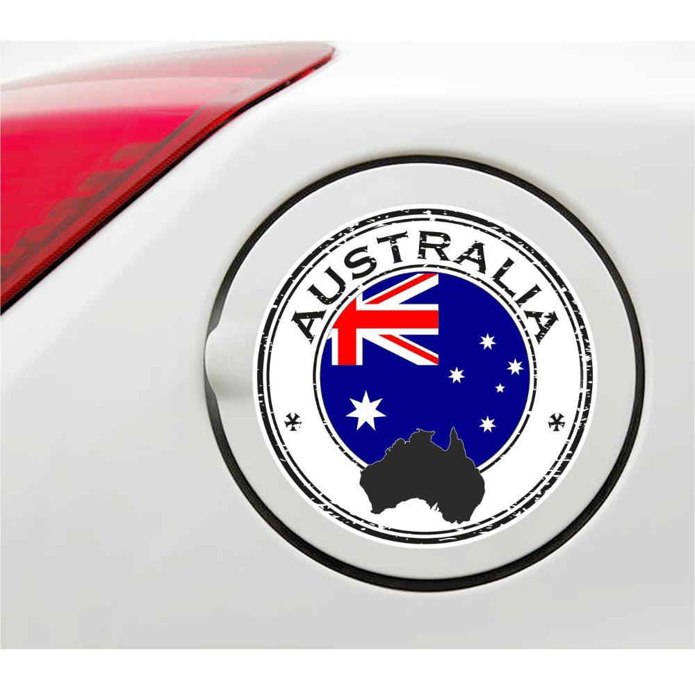 สติกเกอร์ธงชาติออสเตรเลียและสต - Car Accessories Australia บทวิจารณ์และราคา