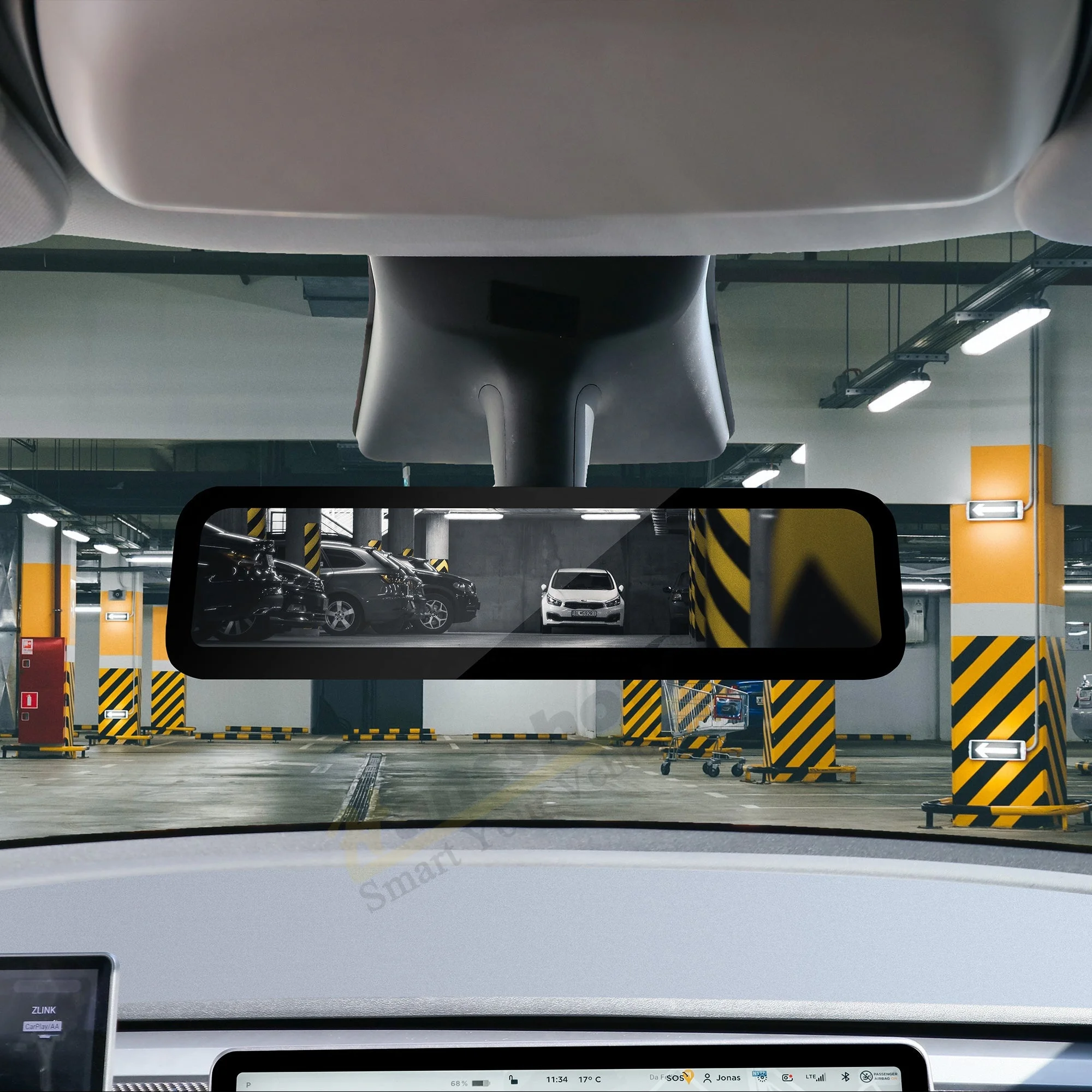 กระจกมองหลังพร้อมกล้องถ่ายภาพส - Rear Camera For Car บทวิจารณ์และราคา